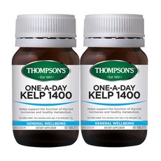 톰슨(Thompsons's) 톰슨 켈프 1400 원어데이 60 정 X 2개, 120정, 1세트