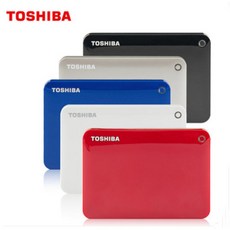 외장하드 데이터복구 맥북용 외장하드 Toshiba 2.5 HDD 1TB 2TB 4TB, 검은 색
