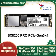 외장하드 SSD 메모리카드 ADATA SSD XPG Veyron SX8200PNP 1 테라바이트 2 PCle3x4 NVMe M.2 인터페이스 35, 01 1 테라바이트, 한개옵션1