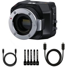 블랙매직 디자인 마이크로 스튜디오 카메라 4K G2 라이브 프로덕션 카메라 번들