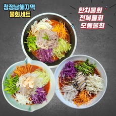 한치물회