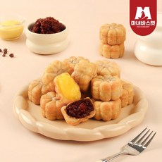 [KT알파쇼핑][마녀바스켓] 추억의 간식 국화빵 1kg (팥+슈크림/총40개입), 1개