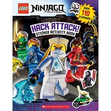 Hack Attack LEGO Ninjago Sticker Activity Book, 978-0545685818