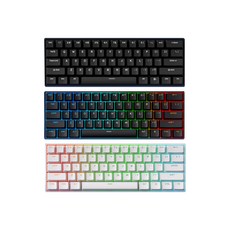 [ xc샵 ] MCHOSE Ace 68/ Ace 60 /ACE 68 시리즈 마그네틱축 유선 기계식 키보드 60%배열 1600민색rgb램프 최신 출시, 블랙등고선-블루아이스자축, Ace 60 PRO