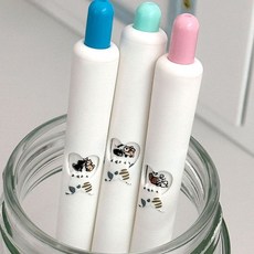 예쁜 고양이 디자인 중성펜 귀여운 필기구 30개 1세트