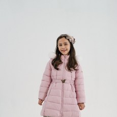 페리미츠로맨틱케이프핑크코트