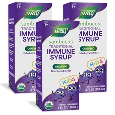 네이쳐스웨이 어린이용 삼부커스 엘더베리 시럽