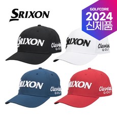 [2024년신제품]SRIXON 스릭슨 투어 오리지널 트러커 캡 골프모자, 네이비 11203369, 1개