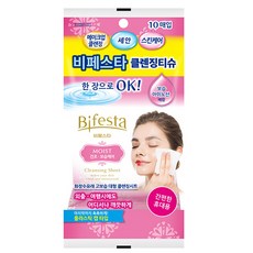 [눙크] 비페스타 클렌징 시트 모이스트 (10매입), 옵션없음, 옵션없음