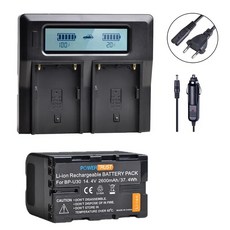 2600mAh BP-U30 BP-60 배터리 Sony FX6 FX9 EX1R EX3 EX260 EX280 FS5 FS7 F3K Z190 Z280 NX160, 03 1Battery 1Charger