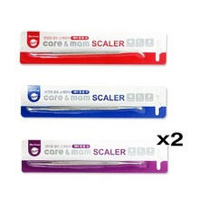 반려동물 치아 치석제거 스케일러 X2(선택) 셀프케어, 사각형, 2개, 1개