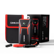 GOOLOO GE2000 37Wh 피크 전류 2000A 점프스타터 보조배터리 +스마트 점프 케이블+ 파우치백, 1세트, 10000mAh 1세트, 10000mAh