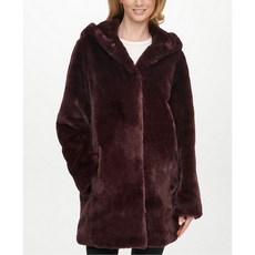 [DKNY][여성]자켓/패딩/코트Hooded Faux-Fur Coat