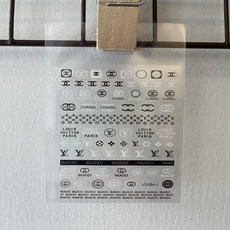 로고 네일 스티커, #6