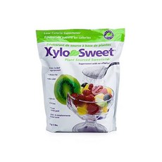 1+1 Xlear XyloSweet Non-GMO 자일리톨 감미료 설탕 대체물 과립 3파운드 백1팩, 80온스(2팩)