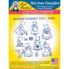 조이십자수 AUNT MARTHA BONNIE BONNET TOO(다림질 전사도안)-#3989