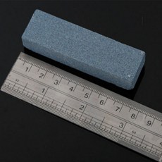 Themoreshop 휴대용 숫돌 미니 연마석 캠핑 샤프너 2P, 2개, 그레이