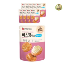 큐원 홈메이드 비스킷믹스 크림치즈맛, 10개, 250g