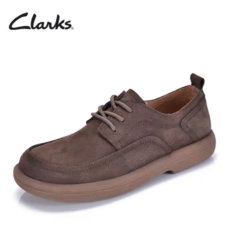 클락스 Clarks 봄가을 캐주얼 통기 백단 스트랩 헤드 소가죽 스크럽 패션 캐주얼 슈즈 남성용