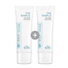 SCINIC CPS 싸이닉 더 심플 논나노 선로션 SPF 48 50ml, 1개, 1ml