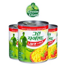 그린 자이언트 니블렛 스위트콘 195gX3개, 195g, 3개