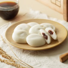 담양 백년 잔기지떡 기정 기지 떡 술빵 개별포장 아침대용 답례떡 흰색 쑥 옥수수 흑미 잔기지떡