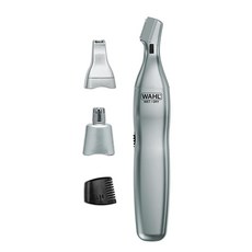 Wahl 남성용 코털 트리머 눈썹 목선 코 및 귀털 교체 배터리 포함 - 모델 5545-400