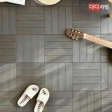 우드바닥타일