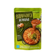 (냉장)[풀무원]의정부식 부대찌개양념, 150g, 20개