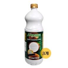엠파와 프리미엄 코코넛 밀크, 1L, 3개