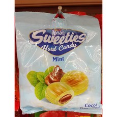 Bonert Sweeties Mint Cocoa Cream Hard Candy 본아트 민트초코 초코크림 사탕 7oz(198g) 8개