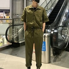 워크웨어스트릿패션점프수트