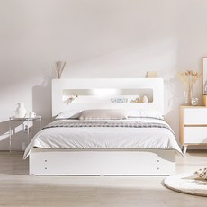  이노센트 씨엘로 LED 침대 SS 케미컬폼매트리스 i102688, 화이트 