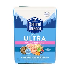  내추럴발란스 강아지 오리지날 울트라 닭 & 보리 사료 작은알갱이, 13.6kg, 1개 