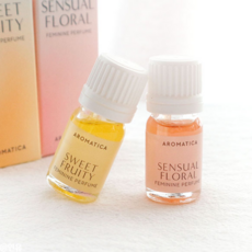 [정품] Aromatica 아로마티카 퓨어 앤 소프트 페미닌 퍼퓸 5ml 페미닌퍼퓸 스윗프루티 센슈얼플로럴 여름향수 Y존향수 이너향수 페미닌향수 시크릿오일, 페미닌퍼퓸 스윗 프루티, 1개