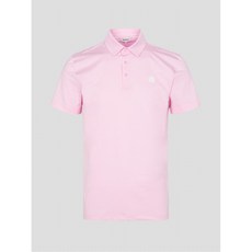 빈폴 골프 BEANPOLE GOLF [Essential] 남성 멜란지 반소매 칼라 티셔츠 핑크 BJ4342B73X BJ4342B73X 313158