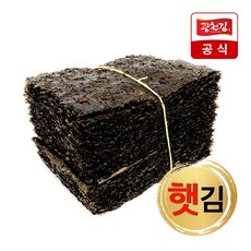 [광천김] 햇곱창김 특상(대) 100매 370g 프리미엄김 곱창돌김 무조미 최신제품