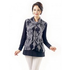 마담엘레강스 마담엘레강스 실비아 페이즐 쉬폰 블라우스 K164BL01 (2712534)