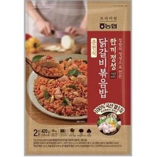 농협 한끼정성 춘천식 닭갈비 볶음밥 420g, 7개, 7개