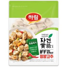 하림 계운한맛 (신선) 동물복지 IFF 큐브닭가슴살(청양고추) 500g x1봉,