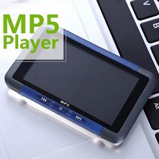 3 인치 HD MP5 플레이어 오디오 FM 라디오 비디오, 16 기가 바이트, 파란