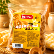 Belizher сушки со вкусом ванили, 400 г
