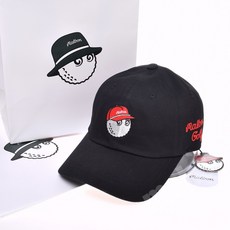 말본 골프 모자 볼캡 버킷 체인지수 BLK + 쇼핑백