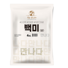 대구농산 2023년 햅쌀 곡물을 만나다 백미, 4kg, 2개