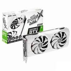 XENON 지포스 RTX 2060 STORM X Dual OC D6 6GB WHITE gtx1660슈퍼/1660super/그랙픽카드/gtx1060/rtx2070super/rtx2060super/rx580/rx570/그래픽카드rtx2060/rx570, 단일 모델명/품번