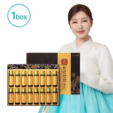 휴럼 천년산삼배양근 1박스 + 쇼핑백 증정, 16개, 단품