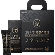 건강더함 홍삼스틱 진 100p, 1000g, 1개