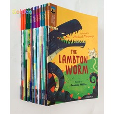 Lambton Worm Icarus Oxford Reading Tree 그레이트 스토리 레벨 8-13 18 책/세트 영어 그림 이야기 책 세트 6-10 세