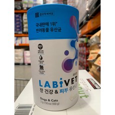 종근당 바이오라비벳장건강&피부유산균 반려동물용 50포, 100g, 1개 - 라비벳