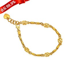 크로바순금팔찌